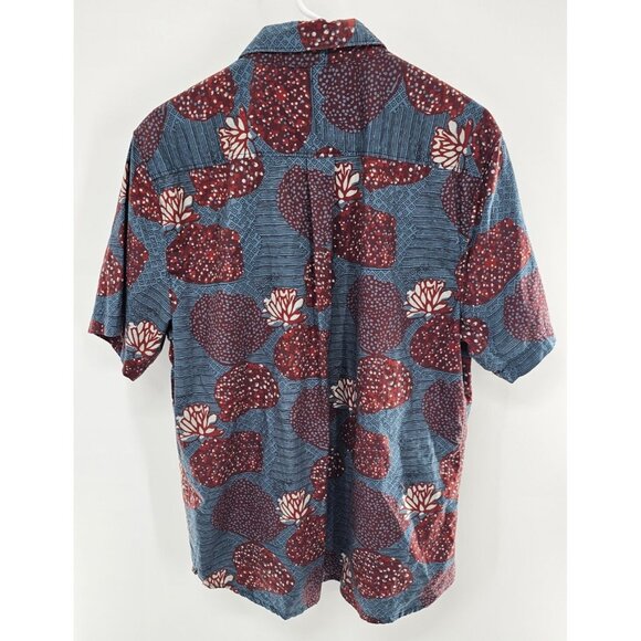 Carbon 2 Cobalt Mens Short Sleeve Button Up Size‎ Medium - Picture 3 of 4